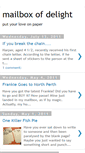 Mobile Screenshot of mailboxofdelight.blogspot.com