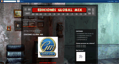 Desktop Screenshot of edicionesglobalmix.blogspot.com