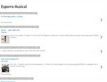 Tablet Screenshot of esporromusical.blogspot.com
