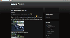 Desktop Screenshot of nordicnature.blogspot.com