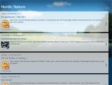 Tablet Screenshot of nordicnature.blogspot.com