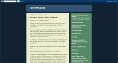 Desktop Screenshot of datruthsquad.blogspot.com