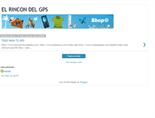 Tablet Screenshot of elrincondelgps.blogspot.com
