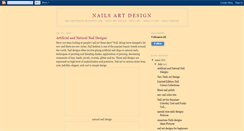Desktop Screenshot of nailsartdesign.blogspot.com