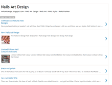 Tablet Screenshot of nailsartdesign.blogspot.com