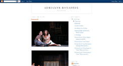 Desktop Screenshot of adrianne-bonafede.blogspot.com