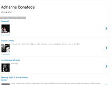 Tablet Screenshot of adrianne-bonafede.blogspot.com
