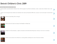 Tablet Screenshot of detroitchildrensclinic2009.blogspot.com