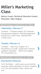 Mobile Screenshot of millersmarketingclass.blogspot.com