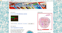 Desktop Screenshot of labibliotecasalvata.blogspot.com