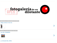 Tablet Screenshot of fotodiletante.blogspot.com