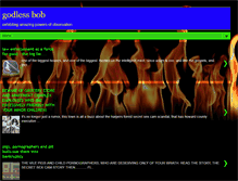 Tablet Screenshot of godlessbob.blogspot.com