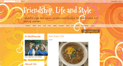 Desktop Screenshot of friendshiplifeandstyle.blogspot.com