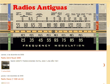 Tablet Screenshot of misradiosantiguas.blogspot.com