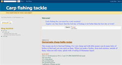 Desktop Screenshot of carp-fishingtackle.blogspot.com