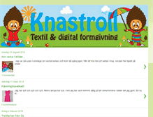 Tablet Screenshot of knastrollpysslar.blogspot.com