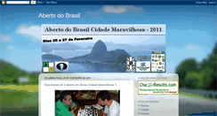 Desktop Screenshot of abertocidademaravilhosa.blogspot.com