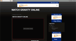 Desktop Screenshot of gravitymovieonline.blogspot.com