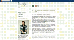 Desktop Screenshot of jeanineupdate.blogspot.com