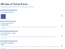 Tablet Screenshot of isb-mmxi.blogspot.com