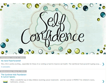 Tablet Screenshot of haveselfconfidence.blogspot.com