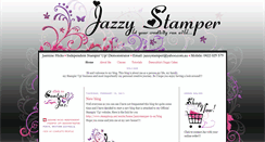 Desktop Screenshot of jazzystamper.blogspot.com