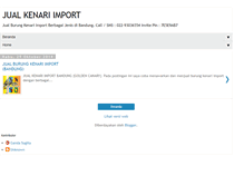 Tablet Screenshot of kenari-import.blogspot.com
