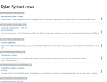 Tablet Screenshot of dylanrynhart.blogspot.com