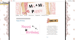 Desktop Screenshot of msmrpuppy.blogspot.com