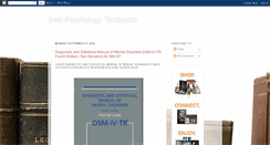 Desktop Screenshot of bestpsychologytextbooks.blogspot.com