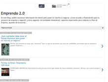 Tablet Screenshot of planemprendedores.blogspot.com