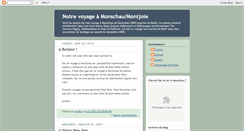 Desktop Screenshot of monschaumontjoie.blogspot.com