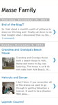 Mobile Screenshot of massefamilyupdates.blogspot.com