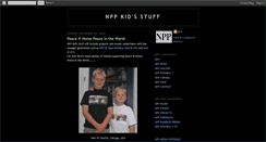 Desktop Screenshot of nppkidsstuff.blogspot.com