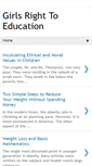 Mobile Screenshot of girlontheright.blogspot.com