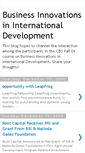 Mobile Screenshot of businessinnovations4development09.blogspot.com