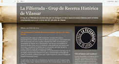 Desktop Screenshot of lafilferrada.blogspot.com