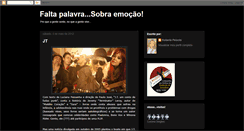 Desktop Screenshot of faltapalavrasobraemocao.blogspot.com