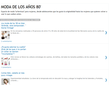 Tablet Screenshot of moda-delos80.blogspot.com
