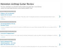 Tablet Screenshot of 12review-henneken-guitar.blogspot.com