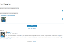 Tablet Screenshot of brittanisanchez1993.blogspot.com
