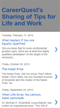 Mobile Screenshot of careerquestcentral.blogspot.com