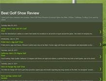 Tablet Screenshot of golfshoe.blogspot.com