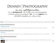 Tablet Screenshot of denneyphotography.blogspot.com