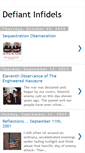 Mobile Screenshot of defiant-infidel.blogspot.com