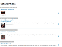 Tablet Screenshot of defiant-infidel.blogspot.com