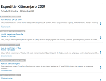 Tablet Screenshot of expeditie-kilimanjaro2009.blogspot.com