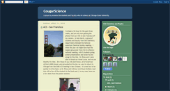 Desktop Screenshot of csucougarscience.blogspot.com