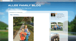 Desktop Screenshot of alleefam.blogspot.com