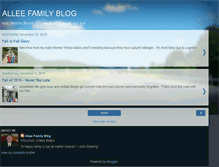 Tablet Screenshot of alleefam.blogspot.com